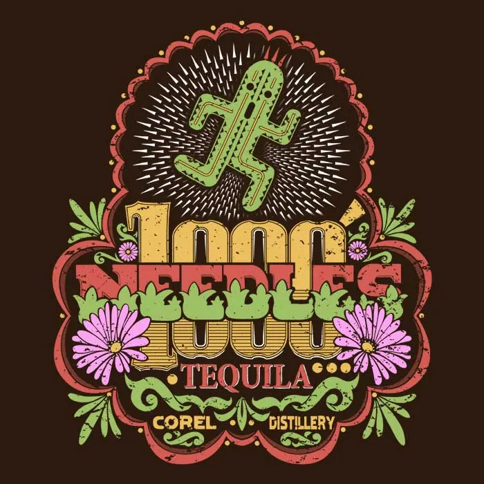 1000 Needles Tequila - Canvas Print