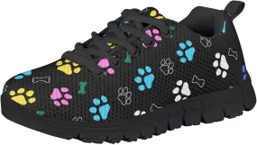 Biyejit Boys Girls Casual Shoes Kids Tennis Running Sports Lace Up Athletic Sneakers