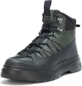 HUGO Men's High Top Hiking Style Lace Up Boot Fashion