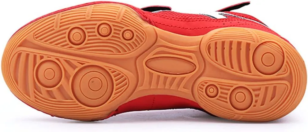 Kids Boxing Shoes, Lightweight Wrestling Gym Trainers Casual Non Slipfighting Sneakers Casual Breathable Sparring Sports Shoe