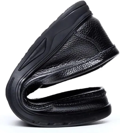 Mens Comfortable Premium Leather Leisure Working Driving Party Dress Shoes Classic Formal Work Business Shoes
