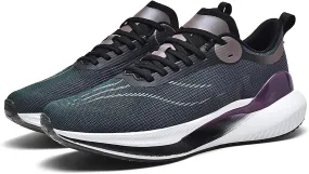 Running Shoes for Men Comfortable Cushioning Casual Sneakers Mens Road Running Shoes Lightweight Non-Slip Breathable Walking Tennis Wide Athletic Trainers