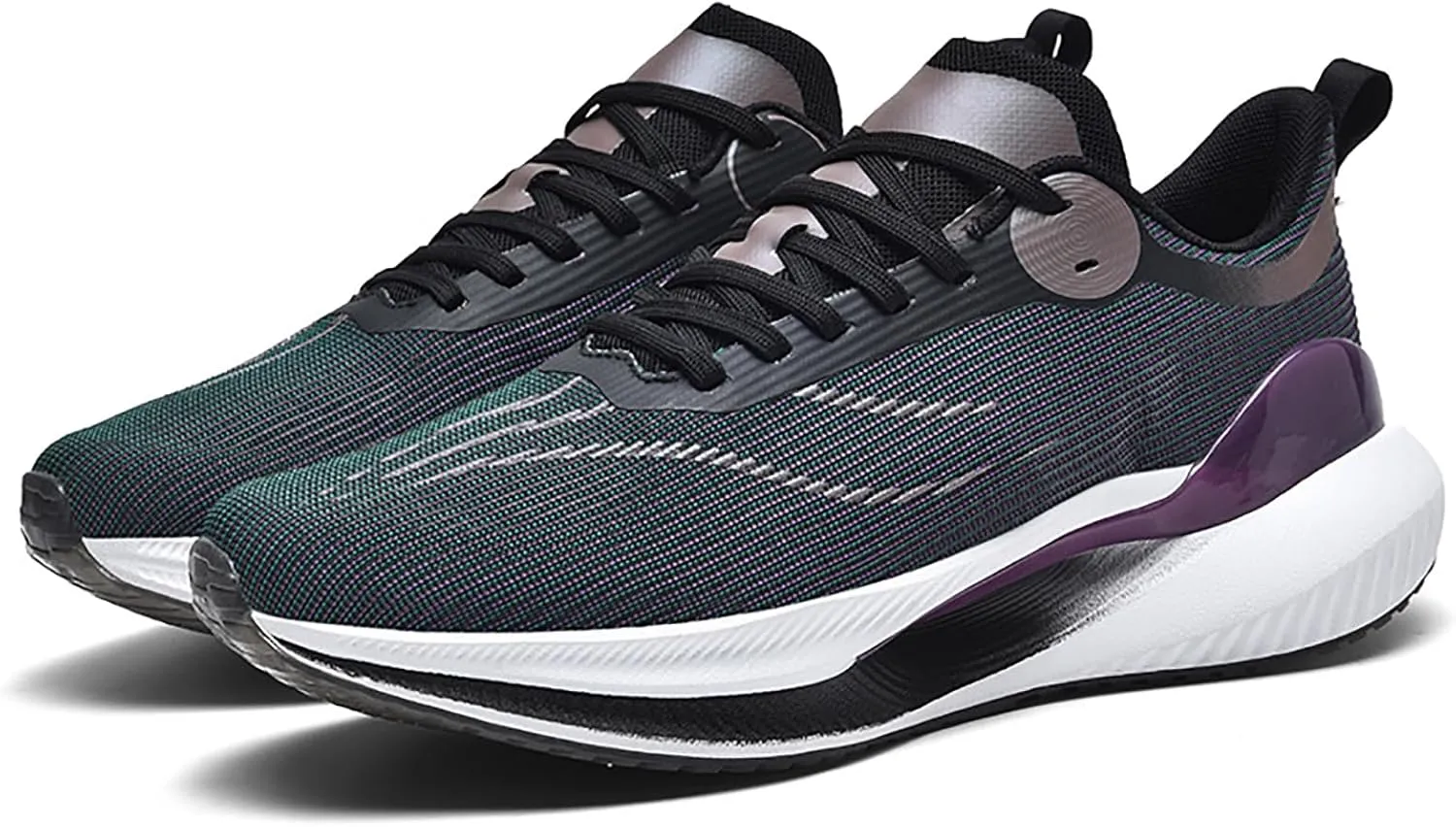 Running Shoes for Men Comfortable Cushioning Casual Sneakers Mens Road Running Shoes Lightweight Non-Slip Breathable Walking Tennis Wide Athletic Trainers