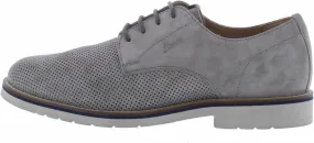 Sioux Men's Derby Oxford Flat, Cemento, 8.5