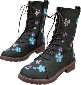 Suede over The Knee Boots for Women Wide Calf Boots Both Fashionable And Warm Womens Boots Mid Calf High Heel
