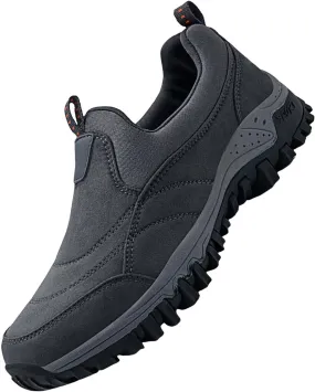 Winter Boots Men's Lined Warm Snow Shoes Width Winter Shoes Snow Boots Outdoor Hiking Lightweight Boots
