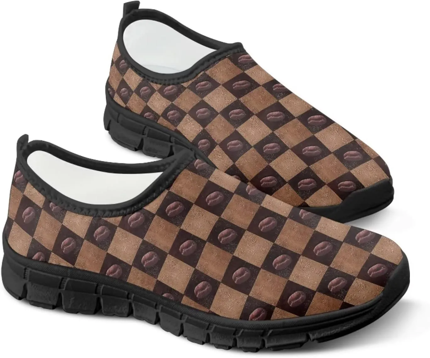 Women's Slip-On Shoes Walking Non-Slip Loafers Casual Fashion Shoes Low Top Work Sneakers Workout Shoes for Women US 5.5-11.5