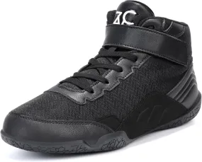 ZVC Wrestling Shoes Men Boxing Shoes for Fighting Shoes Powerlifting Bodybuilding Boots Footwear